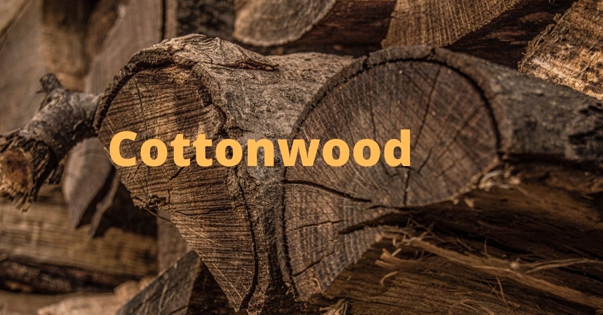 is cottonwood good for firewood