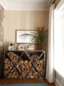 firewood shelves